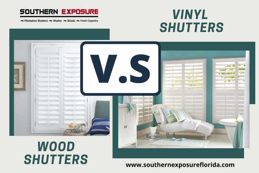 Wood Shutters Vs Vinyl Shutters