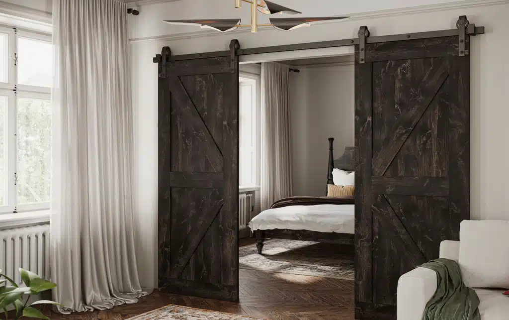Spiff Up Your Home With Glass Barn Doors